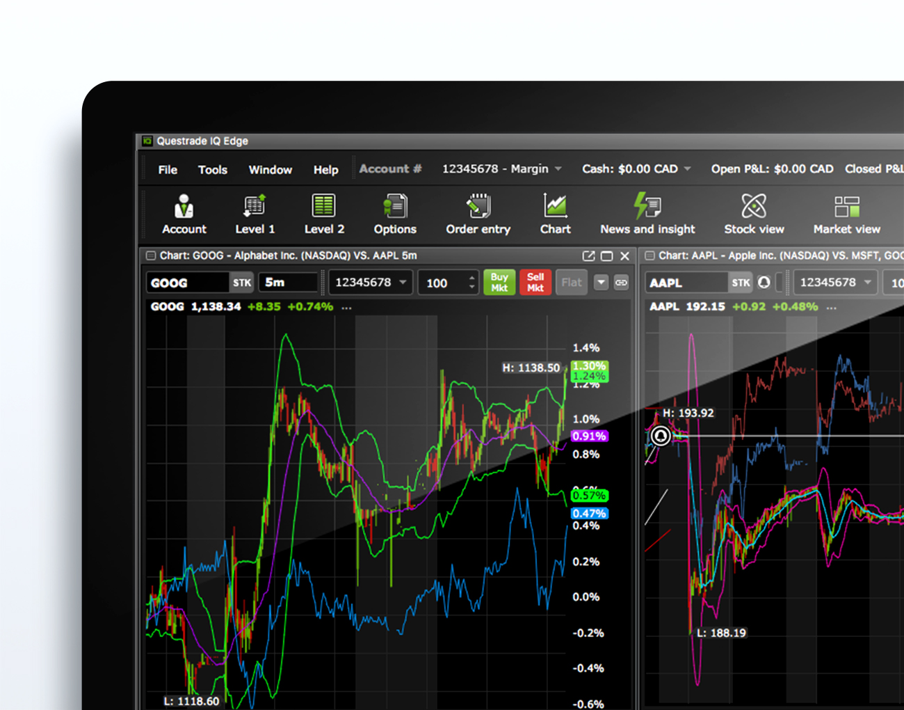 Trading Platform Interface